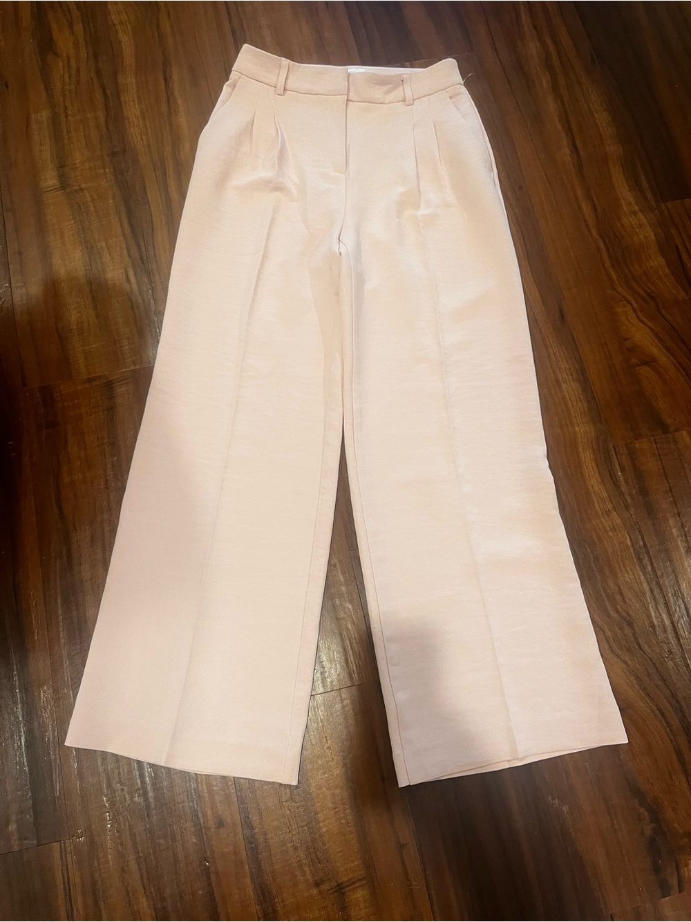 New House of Harlow 1960 Pale Pink Wide-Leg Trousers size 2